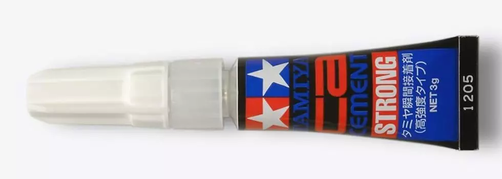 Серия материалов для макияжа Tamiya, клей мгновенной прочности Tamiya, 3 г, модель 87139 № 139 (Высокий Тип)