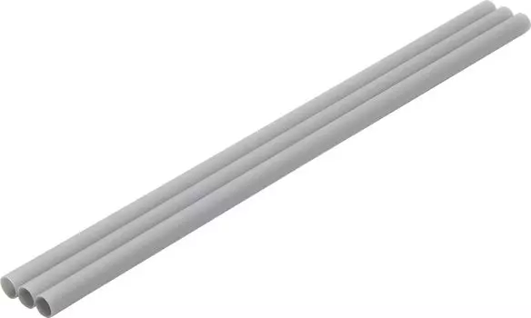 Серия материалов Wave Пластиковая внешняя упаковка для хобби-трубок, Серая, Диаметр 9,0 мм, 3, Материал, OM-547 серый