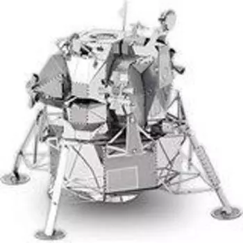 Серия металлических наноголовок Tenyo Apollo Lunar Lander Материал из нержавеющей стали Не требуется клей Сверхточная лазерная обработка для 3D-ремесленных работ
