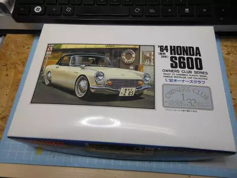 Серия Micro Ace Club Honda Sport 600 1/32 Номер владельца 3 64