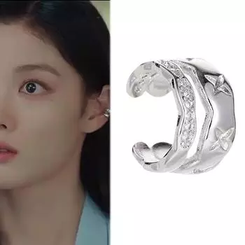 Серия «Мой демон Ким Ю Юнг», клипсы для ушей для косплея, унисекс, панк, роскошные серьги, ювелирные аксессуары, подарки