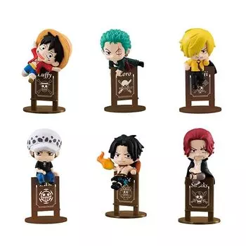 Серия Ochatomo ONE PIECE Пиратский банкет [Перепродажа] (BOX) приблизительно. 40 мм ПВХ окрашенный полный талисман