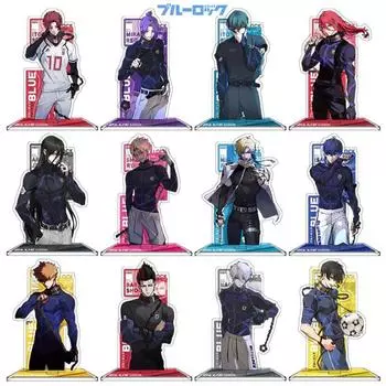 Серия персонажей Blue Lock 16 см, стендовый дисплей, Йисаги Ёити, Бачира Мегуру и Нагиширо Джин, гуманоид 352. Mikage Rei