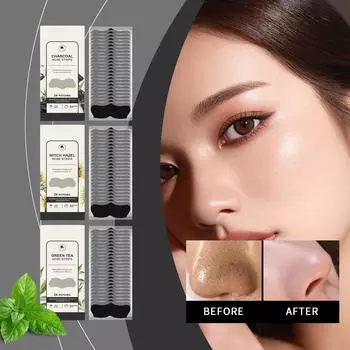 Серия пластырей Blackhead Pore Patch Мягкое очищение пор, черных точек и прыщей на носу без стягивания One Size