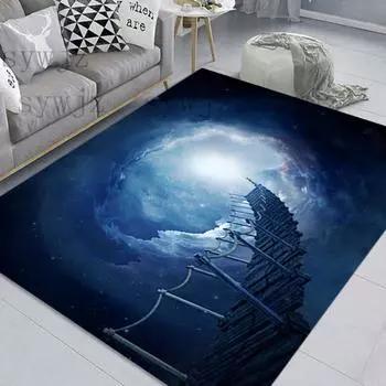 Серия «Природный пейзаж», ковер для балкона, спальни, гостиной, кухни, напольный коврик, украшение для дома, спальни, нескользящая подушка для дивана 40x60cm