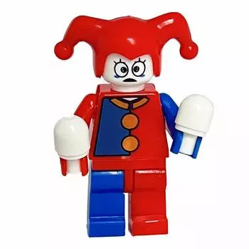 Серия Призрачная Маска Цирк Строительный Блок Сборка Кукла Игрушка