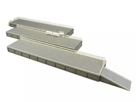 Серия «Санкэй Сцена» Дом 58A Бумажная поделка 1/87 MK05-22