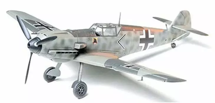 Серия шедевров Тамии Мессершмитт Bf109 1/48 E-3