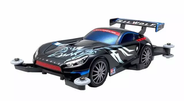 Серия TAMIYA Mini 4WD PRO Джилл Вольф 1/32 № 45 (Шасси МА) 18645-000