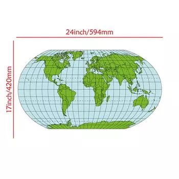 Серия «Тема карты мира» Фон, Настенное украшение, Домашний декор, Кабинет, Географический инструмент, Инструменты для туризма/образования 59*42cm