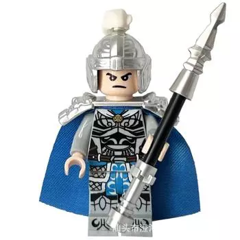 Серия Three Kingdoms Xiaoxia, древние китайские генералы и солдаты, кукла, детская сборная строительная игрушка