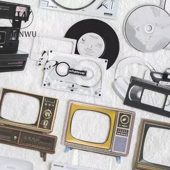 Серия Time Theater Vintage Hollow Border Material Коллаж Наклейка Творческий DIY Журнал Скрапбукинг Канцелярские принадлежности