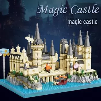 Серия «Волшебный замок»: Сложные учебные блоки в стиле колледжа для взрослых — образовательная и расслабляющая модель Magic Castle