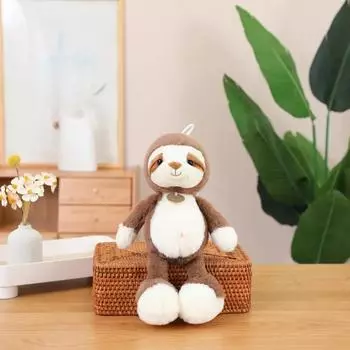 Серия «Животные джунглей» 35 см, слон, бегемот, коала, лев, обезьяна, ленивец, лягушка, носорог, мультяшные плюшевые игрушки, детский подарок на день рождения 35cm