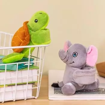 Серия Zoo браслет жираф шлепок имитация слона плюшевый браслет подарок на день рождения Giraffe