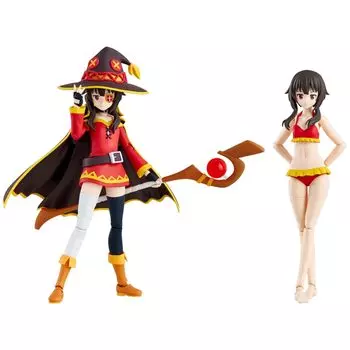 СЕРИЯ ПЛАСТИКОВЫХ МОДЕЛЬ KADOKAWA Subarashii Sekai ni Shukufuku Megumin пластиковая модель «Kono wo! 3 DX-версия. Цветовая кодировка