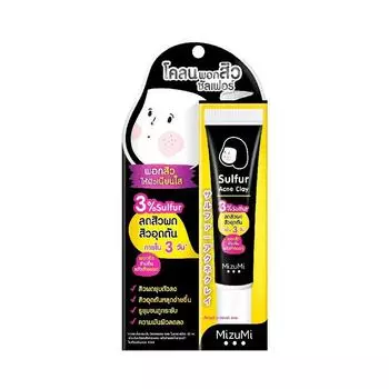 Серная глина от прыщей MizuMi 13 г. 13 g.