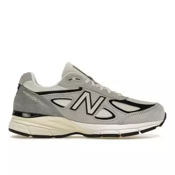 Серо-черные кроссовки унисекс New Balance Teddy Santis x 990v4 Made in USA U990TG4 36