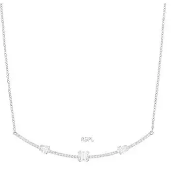 Серое женское колье Swarovski 5272361