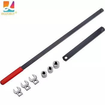 Serpentine Belt Wrench Tool Belt Remove and Install Kit- 3/8 1/2 Drive Adjust Tightener Wrench Tool Set for Car Engine Repair