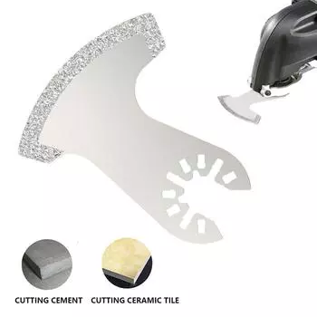 Серповидное лезвие пилы, быстро открывающееся, с длительным сроком службы, для очистки стеновых труб, что очень