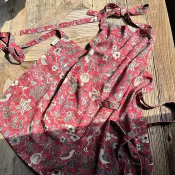 Sertex Home Бордовый кухонный фартук с рисунком красной птицы