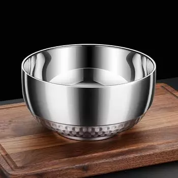 Сертифицированная LFGB детская миска из нержавеющей стали 304, пищевой контейнер, теплоизоляция и устойчивость к падениям, миска объемом 410–1340 мл
