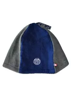 Сертифицированная шапочка для сауны Imabari Towel Curl Strap Type Made in Japan Большая быстросохнущая шапочка для сауны x [SAUNA REPUBLIC] (Серый флот)