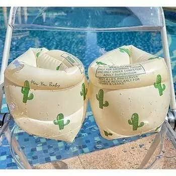 Сертифицированное KC оборудование для водных игр Growing Day, трубка с кольцом для взрослых, трубка для рук, трубка для рук, 6 цветов, кактус, 1 шт., корейские водные развлечения