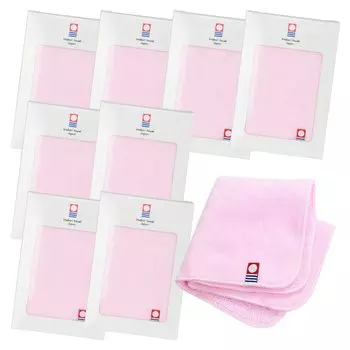 Сертифицированное полотенце Bloom Imabari, носовой платок, небольшой подарочный набор из 8 шт., носовой платок Vigne, подарочная коробка, полотенце для рук 20 x 20 см, в индивидуальной упаковке, сделано в