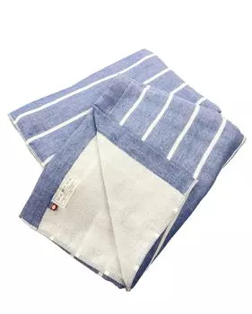 Сертифицированное полотенце Imabari, внутреннее одеяло, одинарное, 145 см x 190 см, сделано в Японии, хлопок, можно стирать, сделано в Imabari, меланжевая кайма, прибл.. 100%