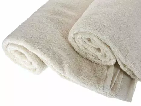 Сертифицированный бренд Imabari Supima Cotton Imabari Angel Towel Банное полотенце бежевого цвета 60x125 см, набор из 2 шт.