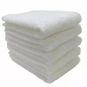 Сертифицированный бренд Imabari Towel, набор влажных и гладких эко полотенец для рук Imabari, 5 шт., 33 x 35 см белый