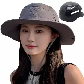 Сертифицированный CE велосипедный шлем Safari для мужчин, стильный, УФ-защита, для похудения головы, защита от ударов при аварии, от солнца, идеально подходит для повседневной носки и активного отдыха, окружность головы