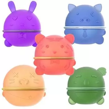 Сертифицированный KC K&B Animal Magnet силиконовый водный шар многоразовый многоцелевой, популярные корейские головоломки
