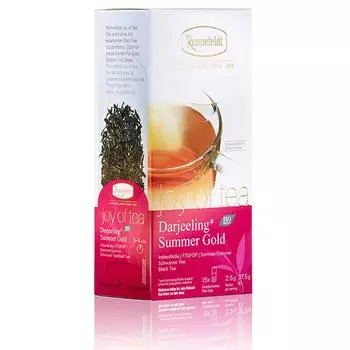 Сертифицированный магазин чая Darjeeling Summer Ronnefeld, подарочные чайные листья, бренд класса люкс [JT Gold]