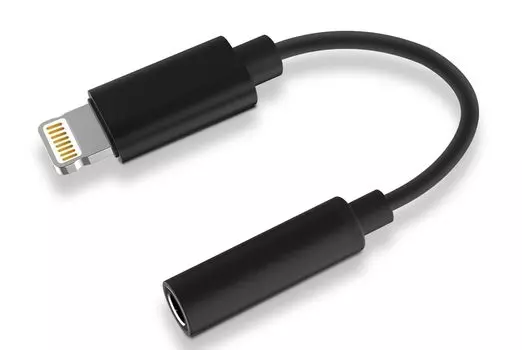 Сертифицированный MFi адаптер для наушников iPhone, переходной кабель с разъема Lightning на разъем mm Lightning, высококачественный звук, прочные наушники HIFI