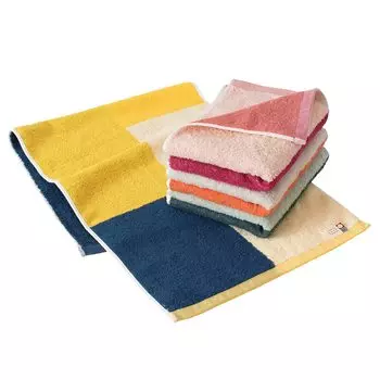 Сертифицированный набор полотенец для лица Bloom Imabari Towel из 4 коктейльных полотенец, сделано в Японии (Все цвета)