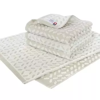 Сертифицированный набор полотенец для лица Bloom Imabari Towel из 4 штук SION Двусторонний дизайн Мягкие впитывающие Быстросохнущие Сухие в помещении Хлопок Сделано в Японии 100% (Сибуки)