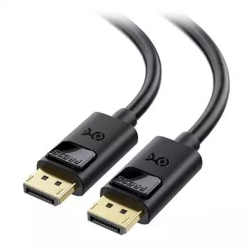 [Сертифицировано VESA] Кабель Cable Matters 8K Gaming DisplayPort, 3 м, кабель DP 1.4, кабель DP, кабель DisplayPort, разрешение 8K 60 Гц/4K 120 Гц, совместимость с HDR