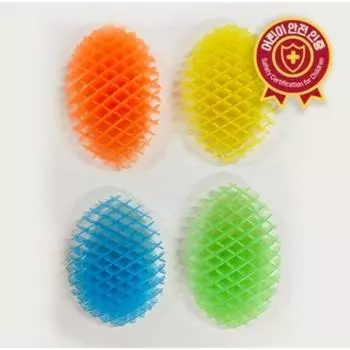 Сертификация детской безопасности Ruit Honeycomb Fidget Toy 4P 3 типа, популярные корейские головоломки