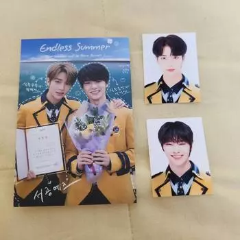 Сертификат по каллиграфии и рукоделию Straykids, наклейка Hyunjin In