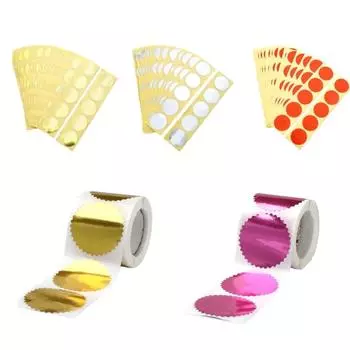 Сертификат Wafer Company Печать Этикетки, Наклейки для награды