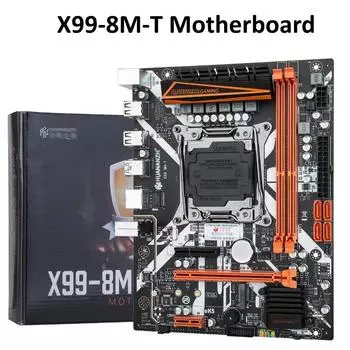 Серверный ПК X99 8M T X99 Материнская плата Intel для XEON E5 LGA2011-3 Все серии DDR3 RECC NON-ECC Память NVME USB3.0 SATA