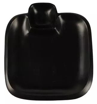 Сервировочная тарелка Trifri, блюдо для закусок, блюдо для соуса, посуда для ресторанов, ручка, поднос, десертная тарелка, посуда, кухонная посуда, сервировка Length- 8.5 Inches, Width: Width: 7.2 and Base Di чёрный