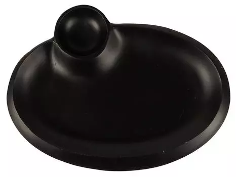 Сервировочная тарелка Trifri, блюдо для закусок, блюдо для соуса, посуда для ресторанов, ручка, поднос, десертная тарелка, посуда, кухонная посуда, сервировка 9 inches, width: 6.5 inches and base diameter: 3. чёрный