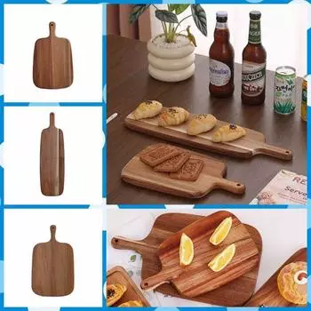 Сервировочная тарелка в японском стиле Доски для мясных закусок Доска для сыра Доска из массива дерева Разделочная доска для стейка