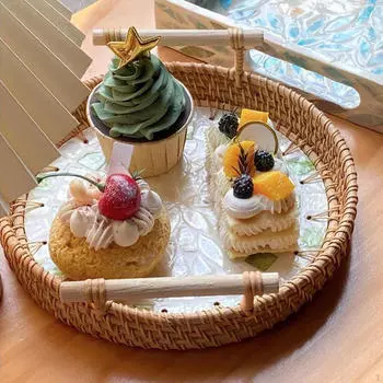 Сервировочное блюдо, десертная тарелка, тарелка для украшений, современный декоративный поднос для