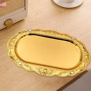 Сервировочный поднос для фермерского дома, туалетный столик, элегантный контейнер для хранения приправ, держатель для ювелирных изделий, парфюмерии
