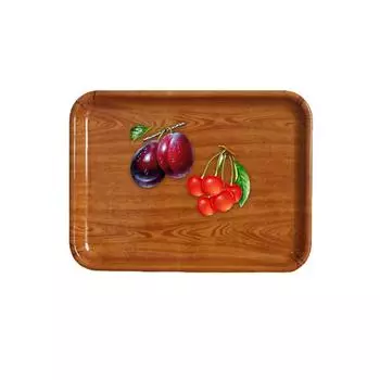 Сервировочный поднос Прочный домашний отель Меламин Нетоксичный 32.5cmx25.6cm